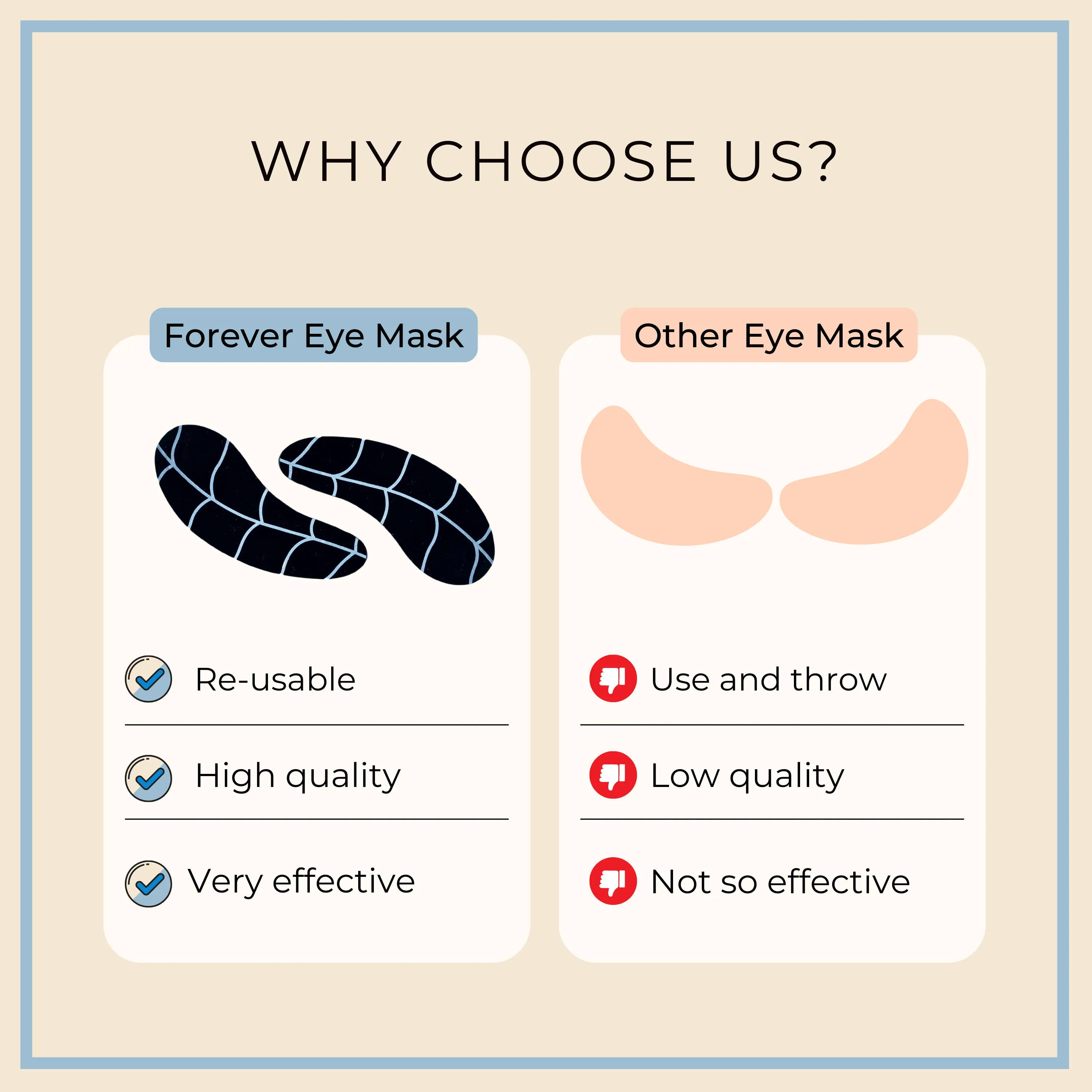 Forever Eye Mask GHAR SOAPS